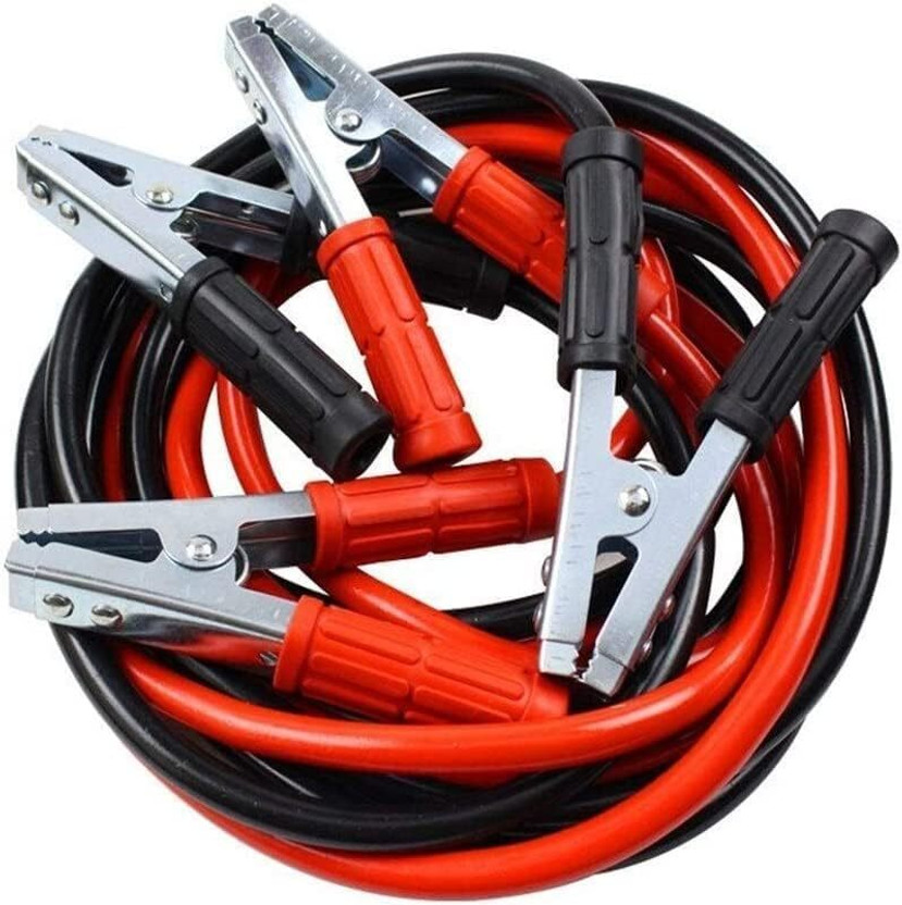 Stadash 200 AMP Car Heavy Duty Automotive Jumper Cable Battery Booster Wire Clamp 7 ft Battery Jumper Cable(Pack of 1)