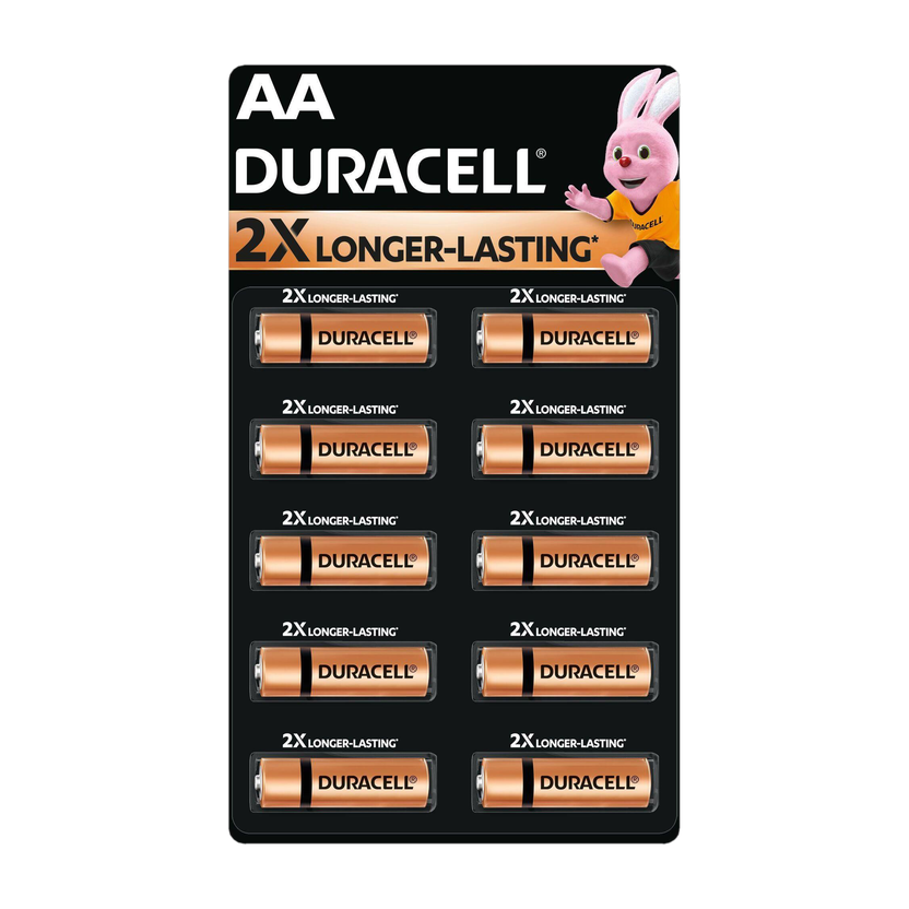 DURACELL Alkaline AA, Everyday Devices, Clock, Toy, Remote  Battery(Pack of 10)