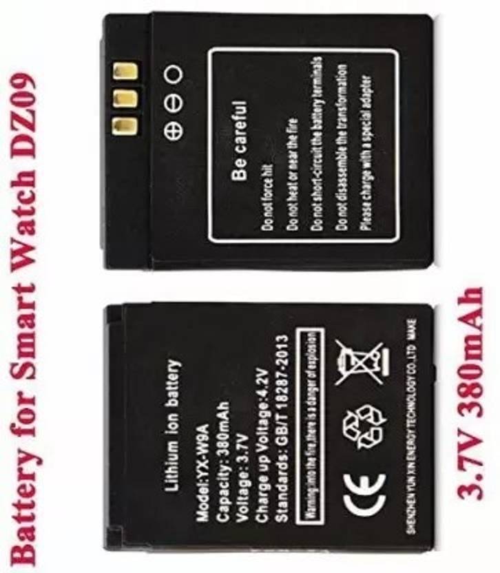 BSVR Mobile Battery For DZ09 , A1 , V8 , X6 , LQS1 Smartwatch DZ09 , A1
