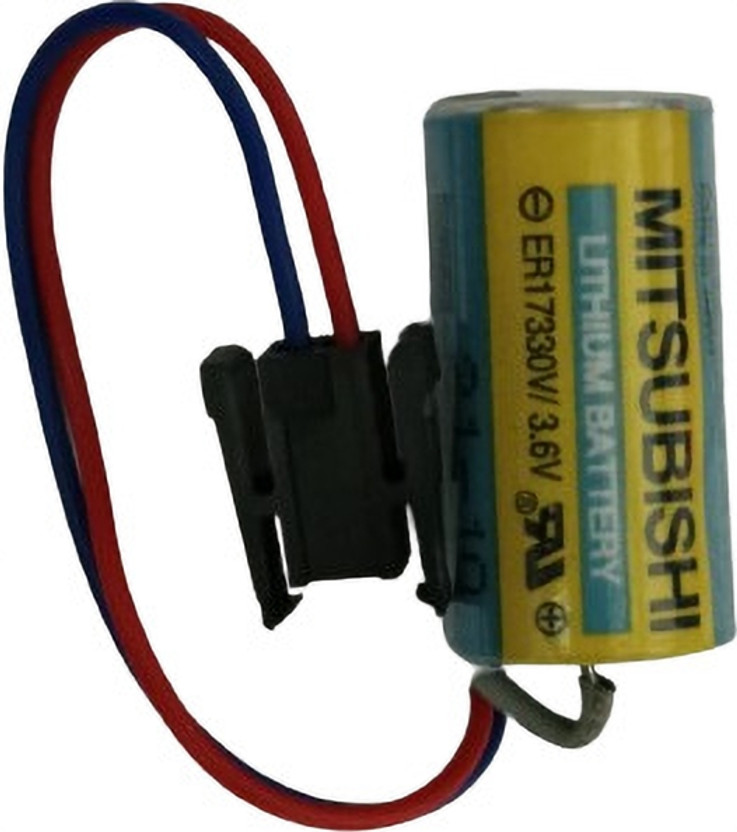 PSC Prime Mitsubishi 3.6 Volt Lithium  Model: ER17330V/3.6V for CNC Machine System  Battery
