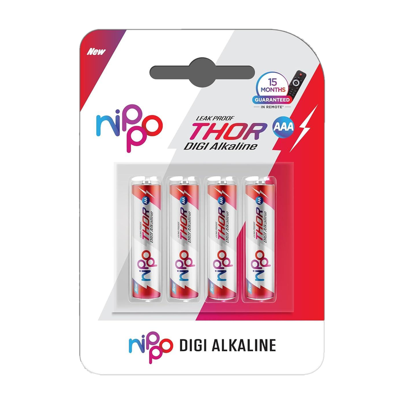 Nippo Thor AAA  Battery(Pack of 4)
