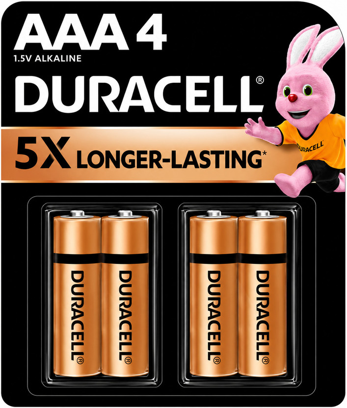 DURACELL Alkaline AA , Everyday Devices, Clock, Toy, Remote  Battery(Pack of 4)