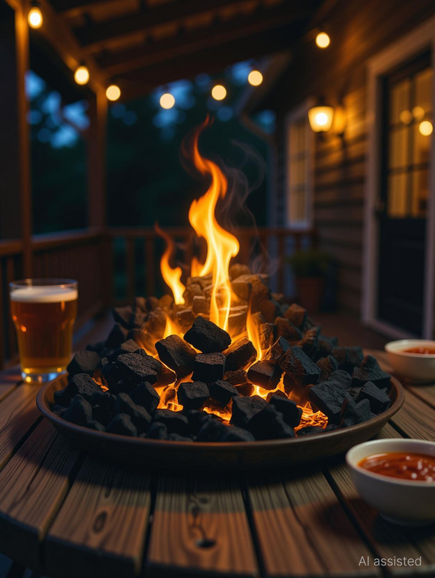 Ecoflame Natural Barbeque Wood Chunks(1.8 kg)