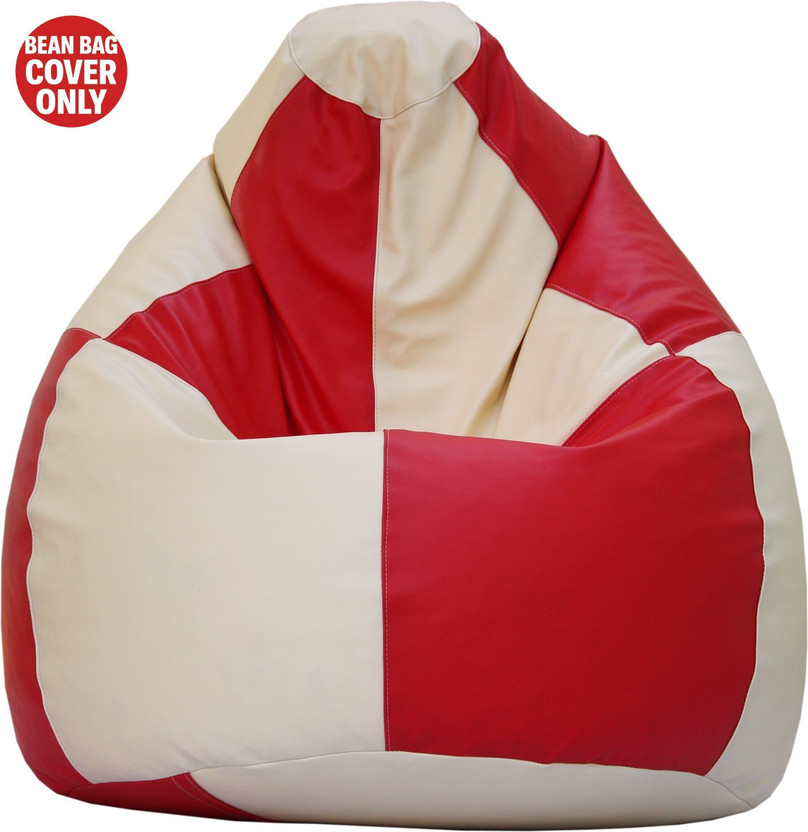 Beanskart XXXL Tear Drop Bean Bag Cover  (Without Beans)(Multicolor)