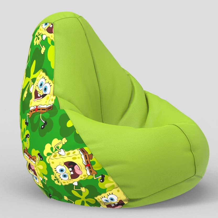 SBSP XXL Spongebob Bean Bag For Teens Teardrop Bean Bag With Bean