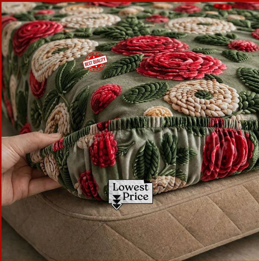 NCS NCS Cotton Double Bed Cover(Multicolor) - Flipkart Deal
