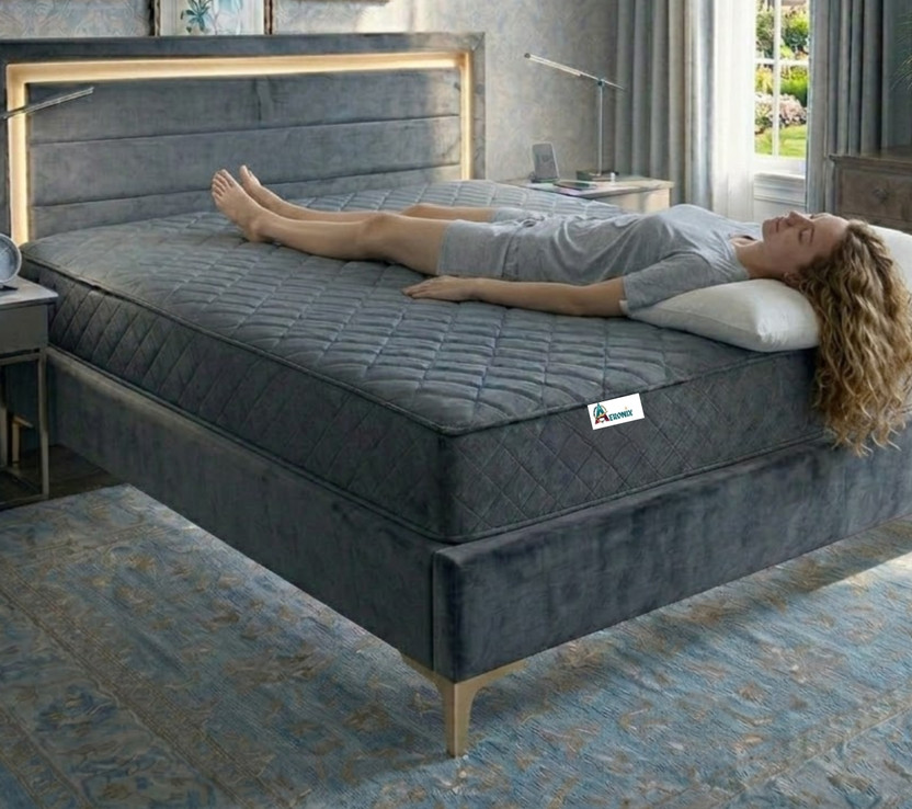 Aeronix Dual Comfort - Hard & Soft inch 5 inch Single High Resilience (HR) Foam Mattress(L x W: 72 inch x 30 inch)