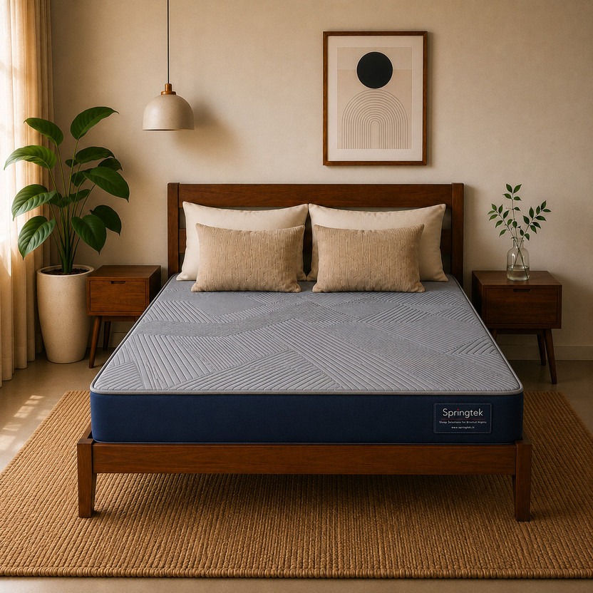 SPRINGTEK Ortho Pocket Spring Premium 6 inch Single Pocket Spring Mattress(L x W: 75 inch x 36 inch)