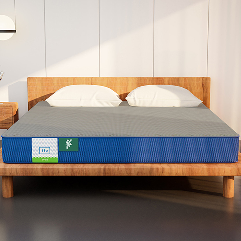 FLO Ergo 6 inch Queen Memory Foam Mattress(L x W: 75 inch x 60 inch)