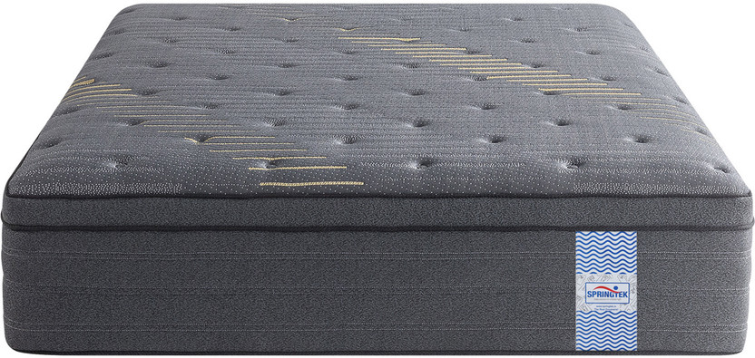 SPRINGTEK Medico Eurotop Memory Foam Bonnel Ortho Spring Euro Top Memory Foam 6 inch Single Bonnell Spring Mattress(L x W: 72 inch x 36 inch)