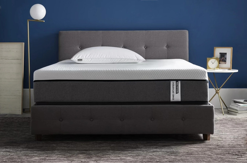 Loom & Needles Orthopedic Multi Layered Zoned Memory Foam Medium Firm 5 inch Single High Resilience (HR) Foam Mattress(L x W: 72 inch x 30 inch)