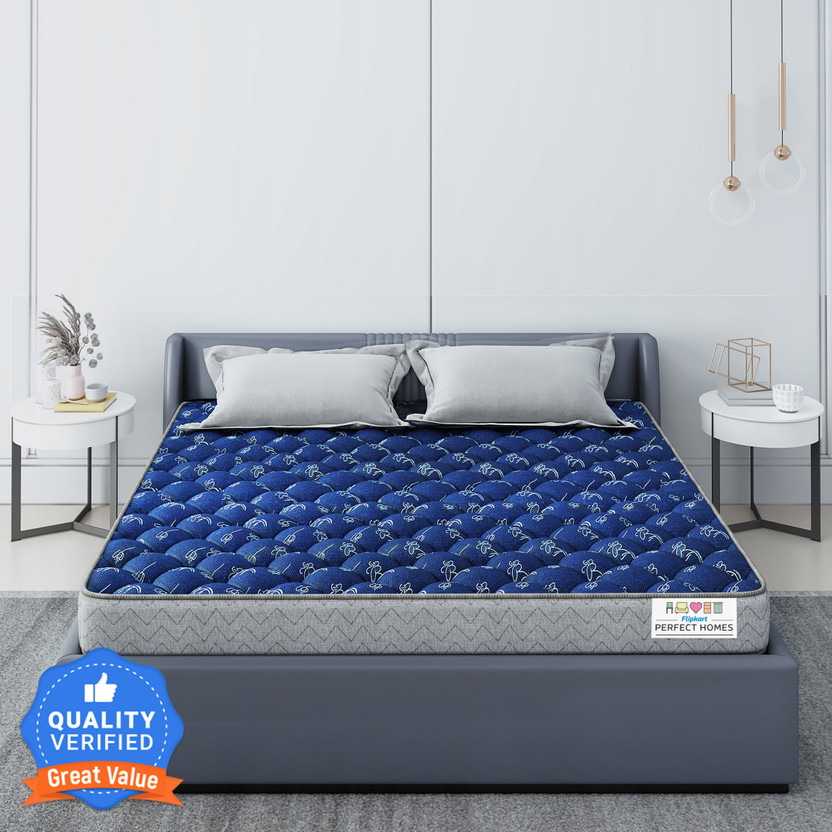 Flipkart Perfect Homes Iris Orthopedic 7 inch Double Bonnell Spring Mattress(L x W: 78 inch x 48 inch)