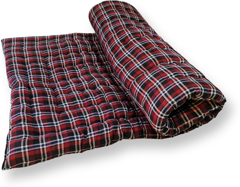 ARSH Red.* 3 inch Single Cotton Mattress(L x W: 72 inch x 36 inch)