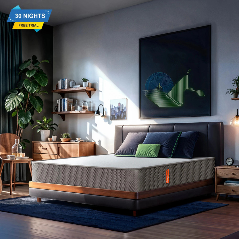 Sleepyhead Flip - Dual Sided 5 inch Single High Density (HD) Foam Mattress(L x W: 72 inch x 35 inch)