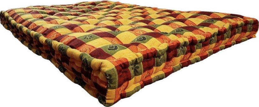 RAJASTHAN HANDLOOM 6INCH 6 inch Double Cotton Mattress(L x W: 72 inch x 60 inch)