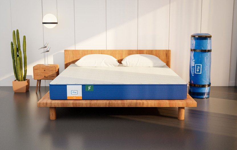 FLO Ergo 4 inch Single Memory Foam Mattress(L x W: 75 inch x 35 inch)