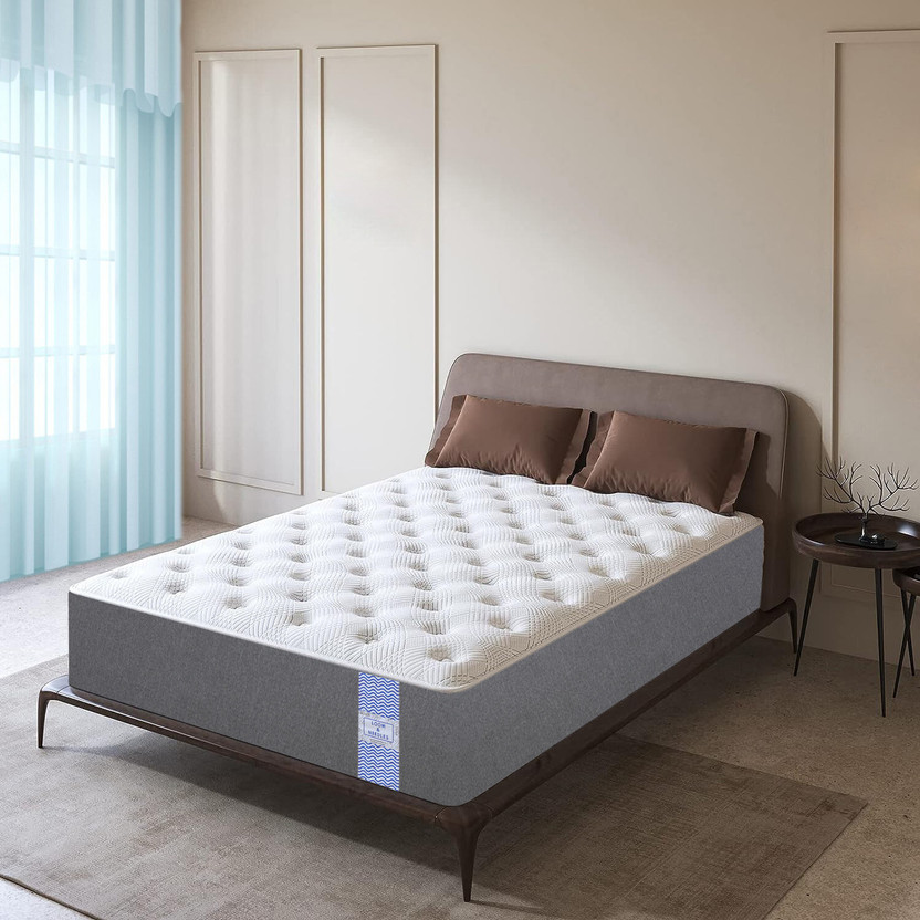 Loom & Needles Orthopedic Hard & Soft Dual Comfort Flip Reversible 5 inch Single High Resilience (HR) Foam Mattress(L x W: 78 inch x 30 inch)