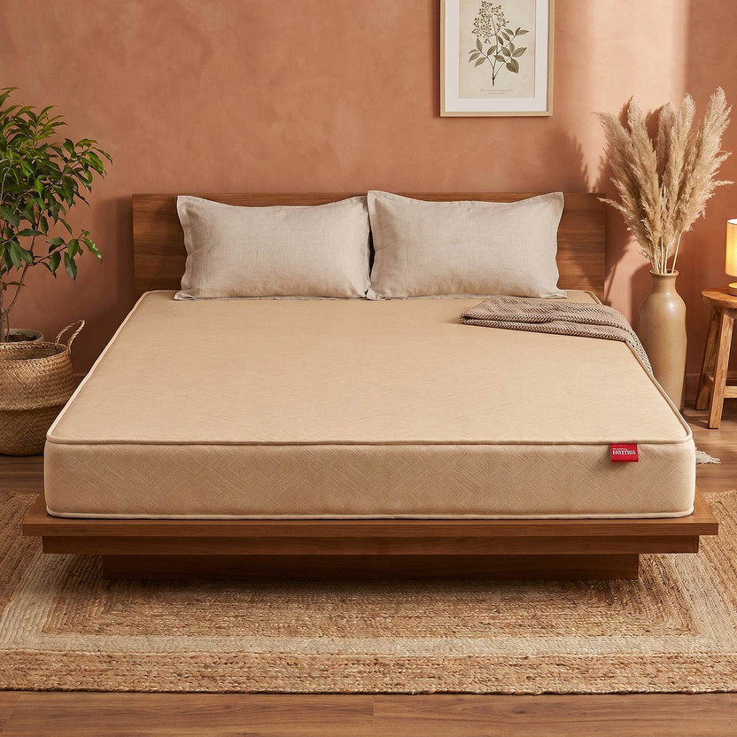KURLON Orthopedic, Memory Foam, Medium Firm, Back & Spine Support, High Resilence Foam 5 inch Single Memory Foam Mattress(L x W: 72 inch x 30 inch)