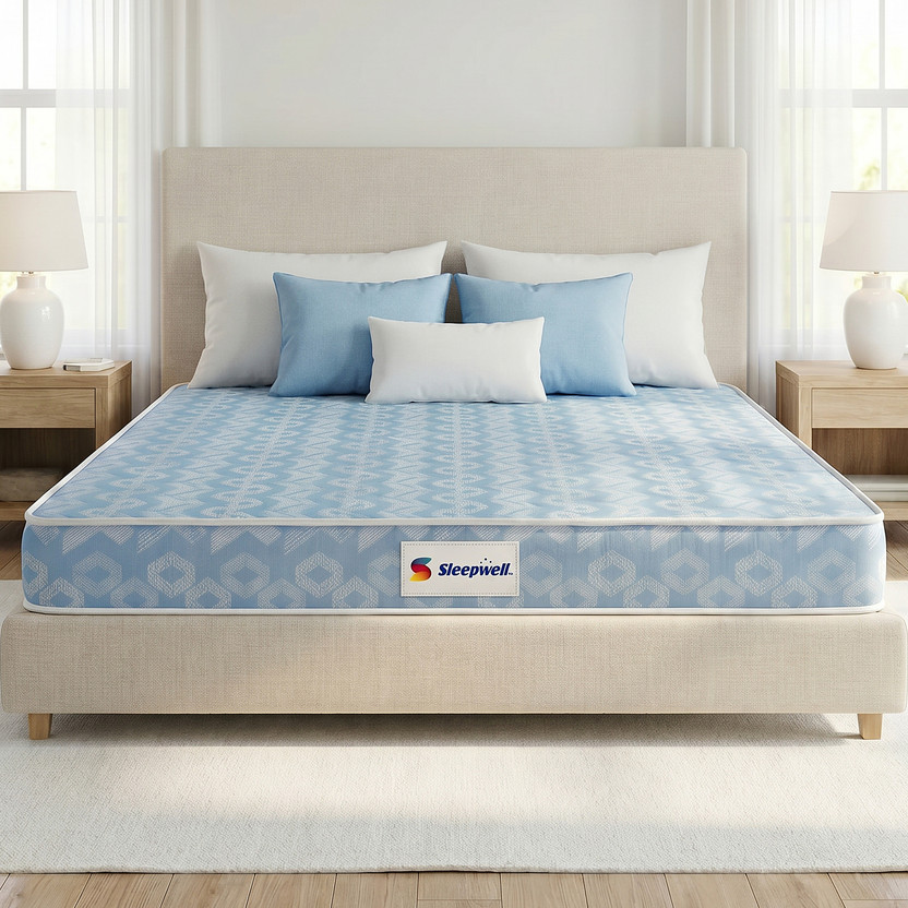 Sleepwell Orthopedic, Impression Memory Foam, Firm Resitec Support Layer, Anti-Microbial 5 inch Single Memory Foam Mattress(L x W: 75 inch x 35 inch)