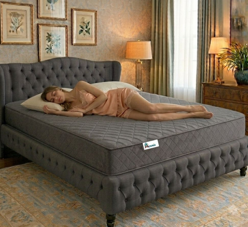 Aeronix Dual Comfort - Hard & Soft 4 inch Double High Resilience (HR) Foam Mattress(L x W: 72 inch x 36 inch)