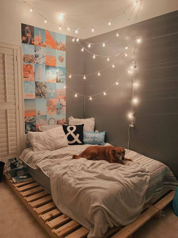 wakeflt Wooden Pallet Bed Frame for Bedroom base Minimalist Bed Pallet Style floor Base Solid Wood Single Bed, 190 cm x 90 cm (6.23 ft x 2.95 ft)(Finish Color - Brown, Delivery Condition - DIY(Do-It-Yourself))