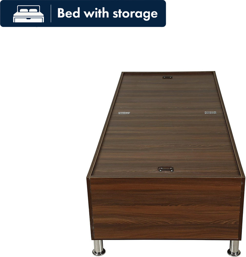 CASPIAN Deewan, Wooden Box Bed || Bed with Box Storage for Home Bedroom Engineered Wood Single Box Bed, 182.8 cm x 76.2 cm (6.0 ft x 2.5 ft)(Finish Color - Oak Finish, Delivery Condition - Pre-assembled)