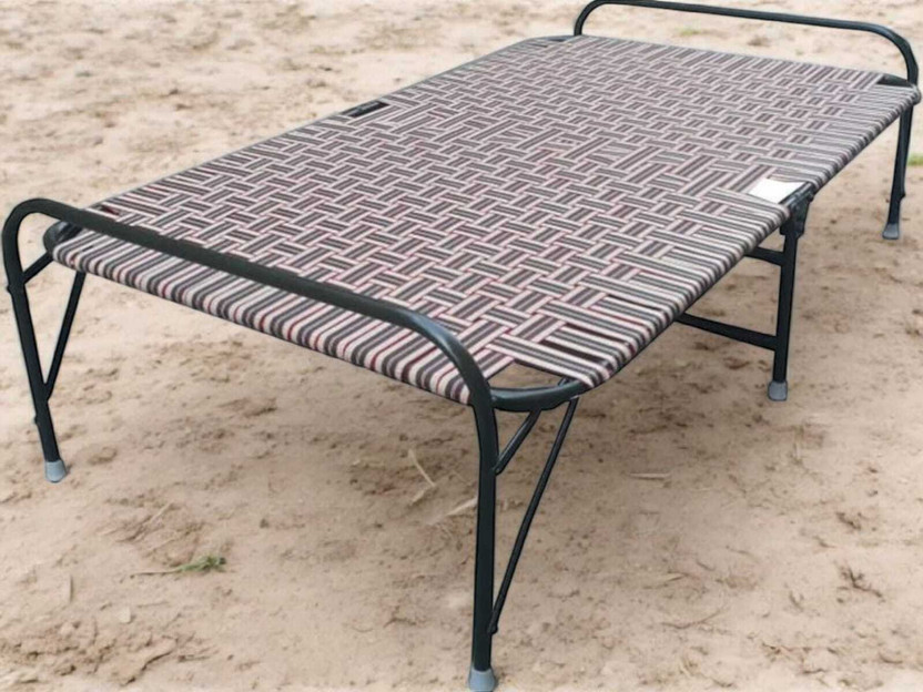 BCF Metal Single Bed, 40 cm x 66 cm (1.31 ft x 2.17 ft)(Finish Color - Multicolor, Delivery Condition - Pre-assembled)