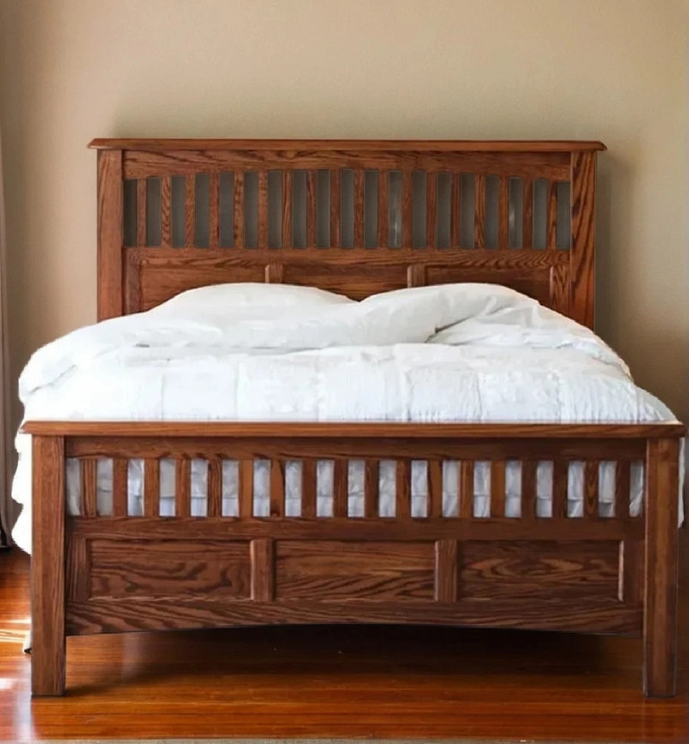 DITHA DITHA Solid Wood Bed| Wooden King Size Bed| Sheesham Wood Bed Without Storage| Bed | Solid Wood King Bed, 198 cm x 182 cm (6.5 ft x 5.97 ft)(Finish Color - Honey Teak Finish, Delivery Condition - DIY(Do-It-Yourself)) - Flipkart Deal