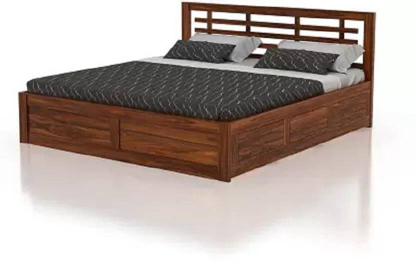 FURNISENCE Rosewood (Sheesham) Solid Wood King Bed Price in India Buy FURNISENCE Rosewood