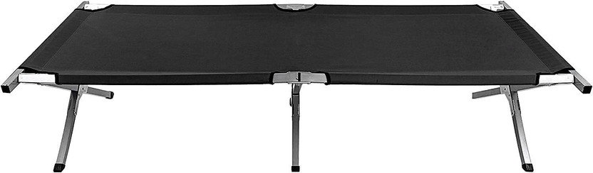 PAVITYAKSH Metal Single Bed, 120 cm x 65 cm (3.94 ft x 2.13 ft)(Finish Color - BLACK, Delivery Condition - DIY(Do-It-Yourself))