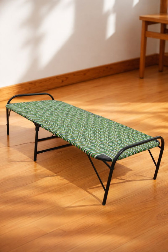 StarCollection Premium Metal Single Bed Special Size Metal Single Bed 2.5 x 6 Feet Metal Single Bed, 50 cm x 60 cm (1.64 ft x 1.97 ft)(Finish Color - Multicolour, Delivery Condition - Pre-assembled)