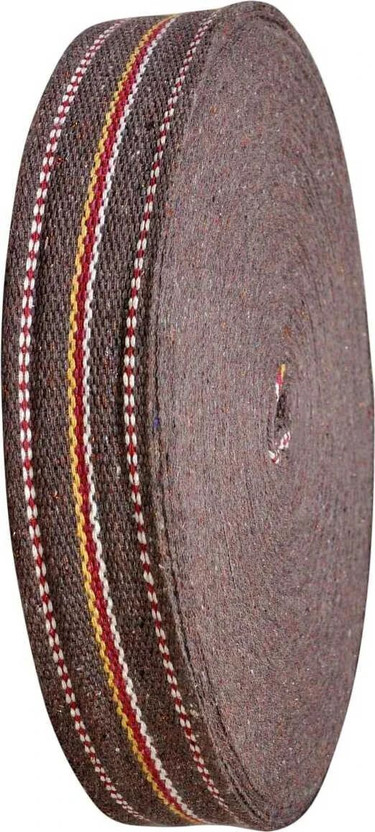 BN BASRAH NIWAR Cotton King Sized Bedding Set(Brown, 1 niwar roll)