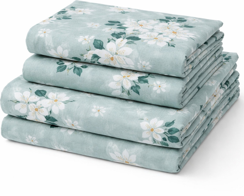PILLOWALA PILLOWALA Cotton Super King, Queen, Double, King Flat 200 TC Printed 1 Summer Bedsheet with 2 Pillow Covers(Multicolor) - Flipkart Deal
