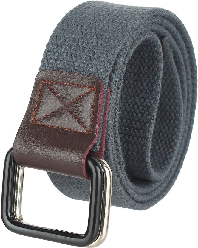 FAZON FAZON Men & Women Casual, Formal, Party Blue Canvas Belt - Flipkart Deal