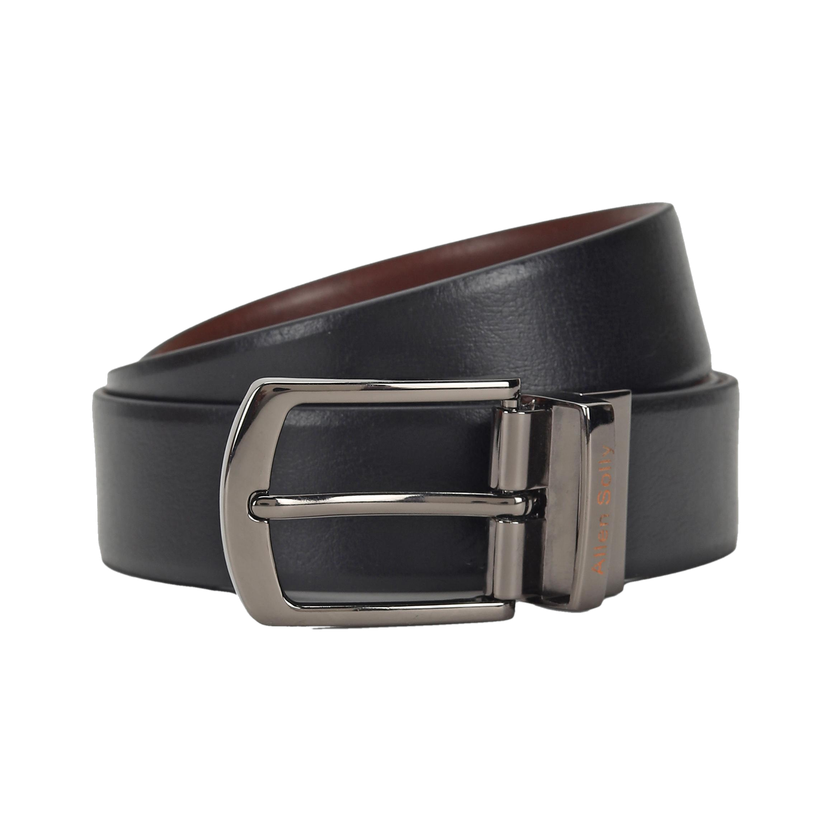 Allen Solly Men Black, Brown Genuine Leather Reversible Belt