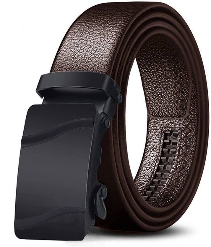 PROVOGUE Men Brown Artificial Leather, Texas Leatherite Belt