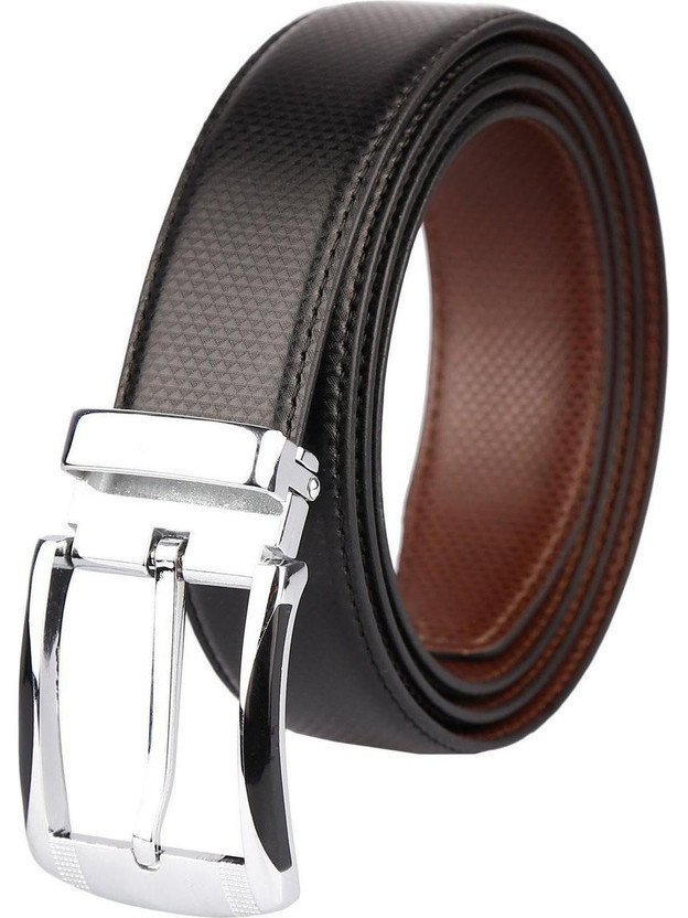 ZORO Men Casual, Party, Formal, Evening Black, Brown Artificial Leather Reversible Belt