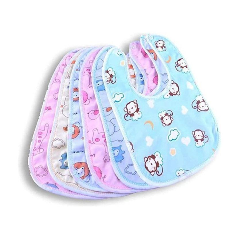 dmomlove Baby Feeding Bibs for Boys & Girls(Multicolor)