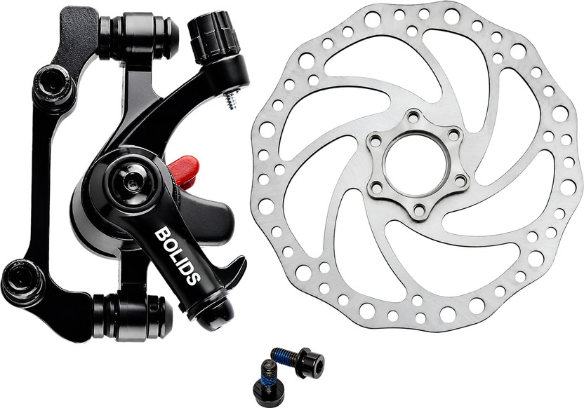 Razaiq Cycle Disc Brake System Kit 160mm Rotor Black Front Rear Brake Calipers Bicycle Brake Disk(160 mm)