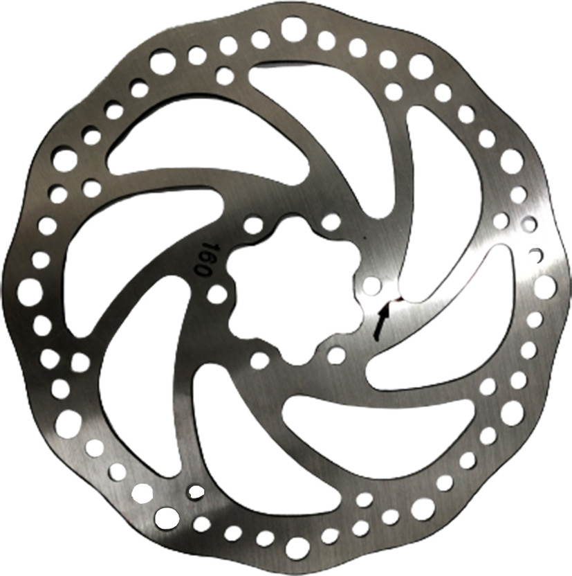 Protos India.Net 160mm Disc Rotor, Stainless Steel Bicycle Brake Disk