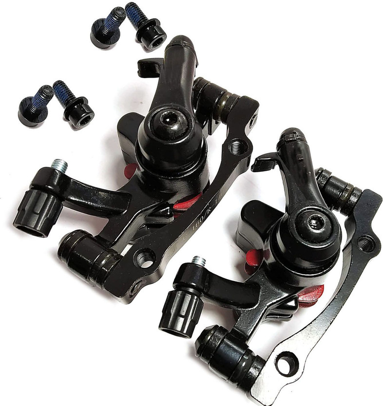 DSTECHBAR Cycle Disc Brake Caliper Mechanical Front Rear Disk F180/R160 , F160/R140 2pc Bicycle Brake Disk