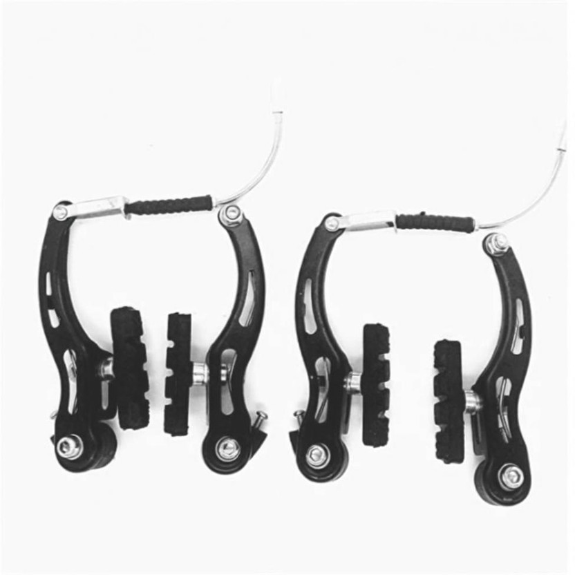 FASTPED Bicycle Cycling V Brake Set Alloy Front Rear Brake Bicycle Parts Black Bicycle Brake Disk(0)
