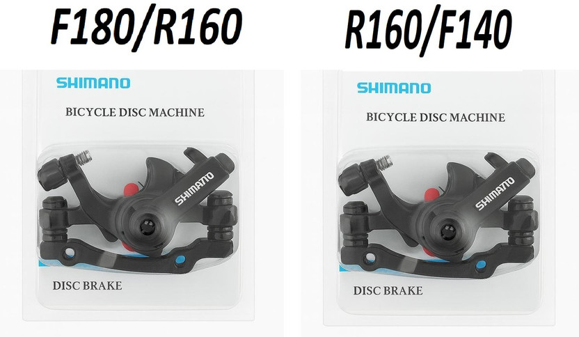De Venta Cycle Disc Brake Caliper Mechanical Front Rear Disk F180/R160 , F160/R140 2pc Bicycle Brake Disk