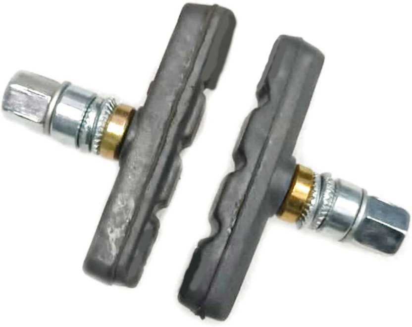 Onbicle Bicycle Brake Shoes 2pc Power Brake Pads Brake Rubber Set Bicycle Brake Disk