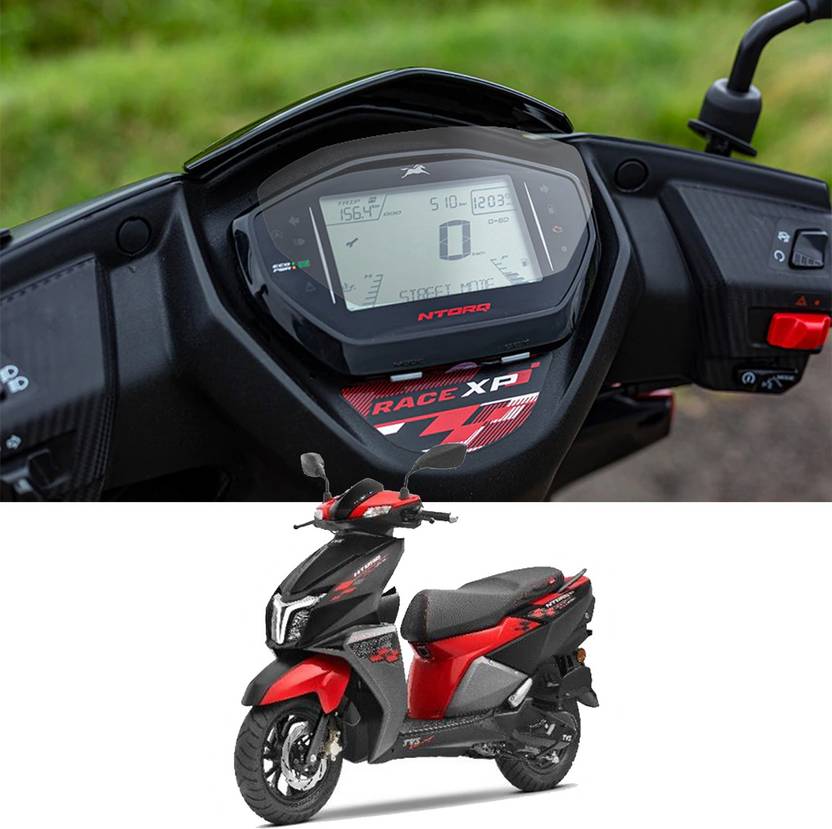 Vagary Speedo Meter Scratch Screen Protector/ Screen Guard For TVS