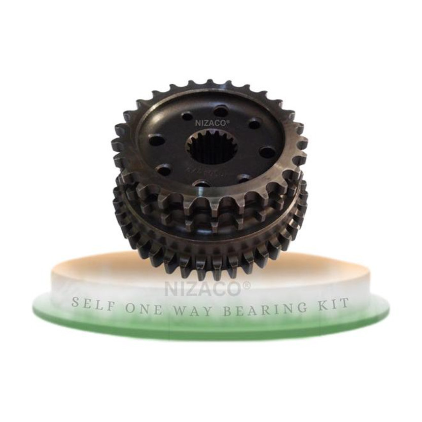 NIZACO Bullet Self One Way Clutch Bearing Kit for Classic, standard All New Models R.E. Bike Cylinder Kit