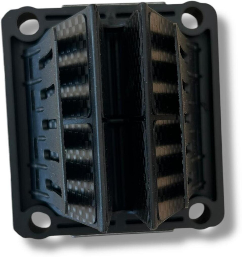 KUMAVEEN V Force Reed Valve Assembly, Black YFZ350, RZ350, YZ125, RX135, RD250, RD400 Bike Cylinder Kit