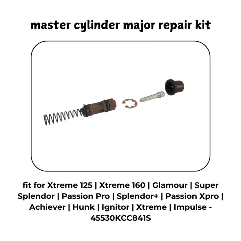 KALSTAR front brake master cylinder major repair kit Bike Cylinder Kit