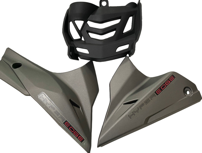 A.A.I Apache 160 180 Engine guard Matte Grey Bike Engine Breather