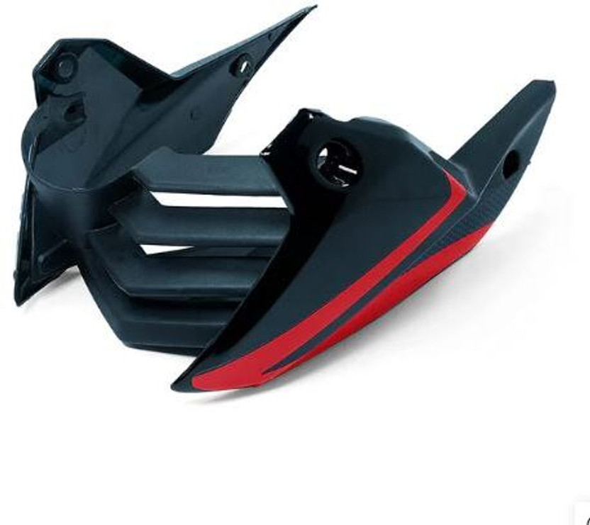 SS Traders Pulsar 150/180/220/NS Engine Guard Black/Red Bike Engine Breather